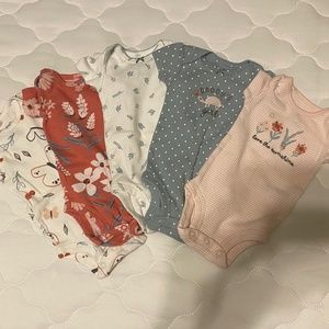 5pk short sleeve bodysuits